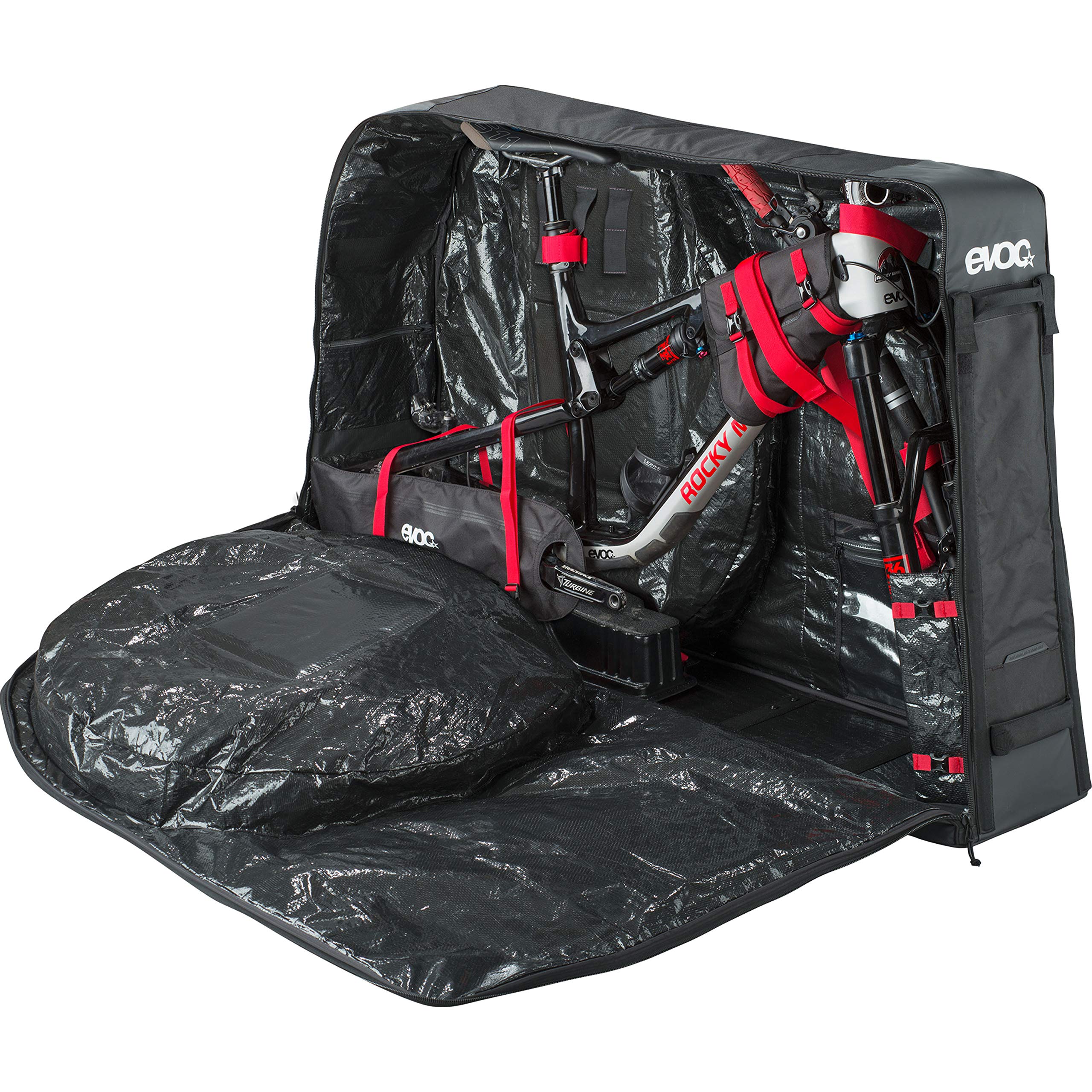 evoc Bike Travel Transport Bag chilli red 280L (100407512